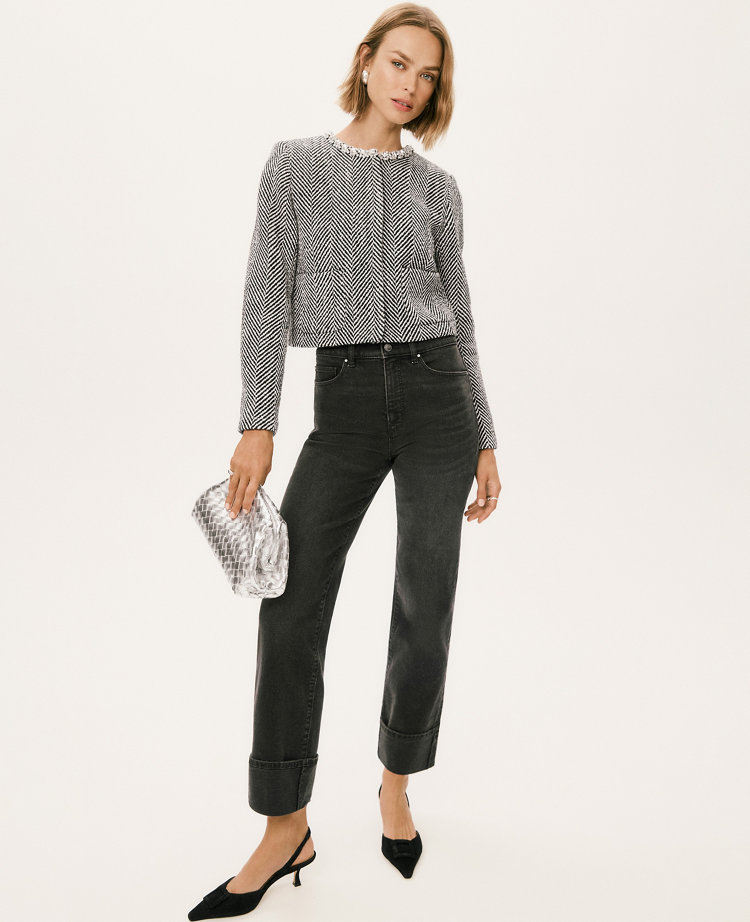 Ann Taylor The Boyfriend Jean In Blue