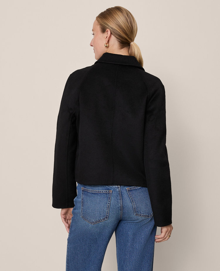 Collared Button Front Jacket