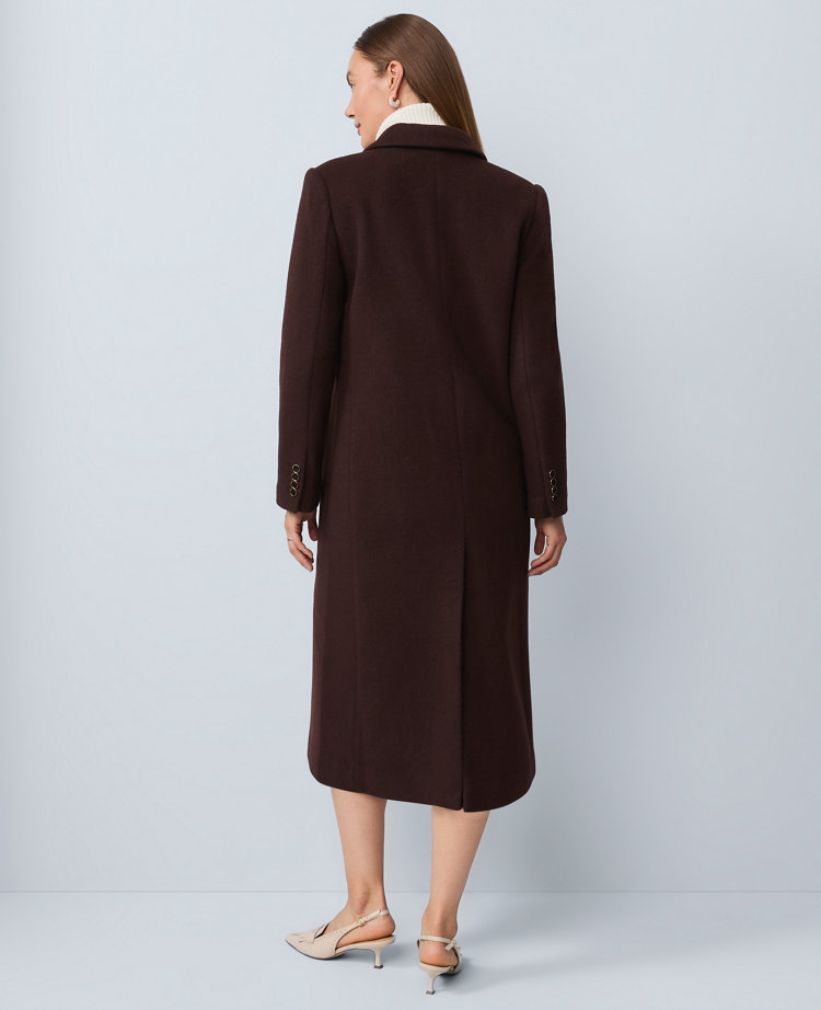 Studio Collection Long Double Breasted Coat