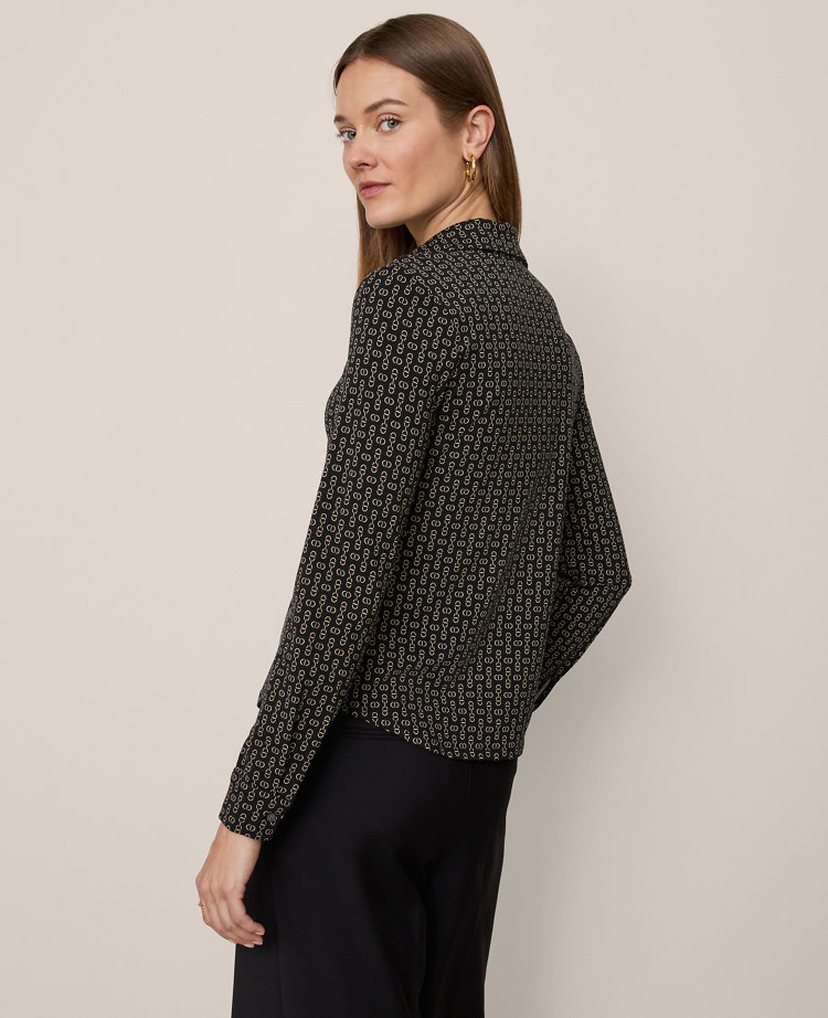 Chain Link Button Down Shirt