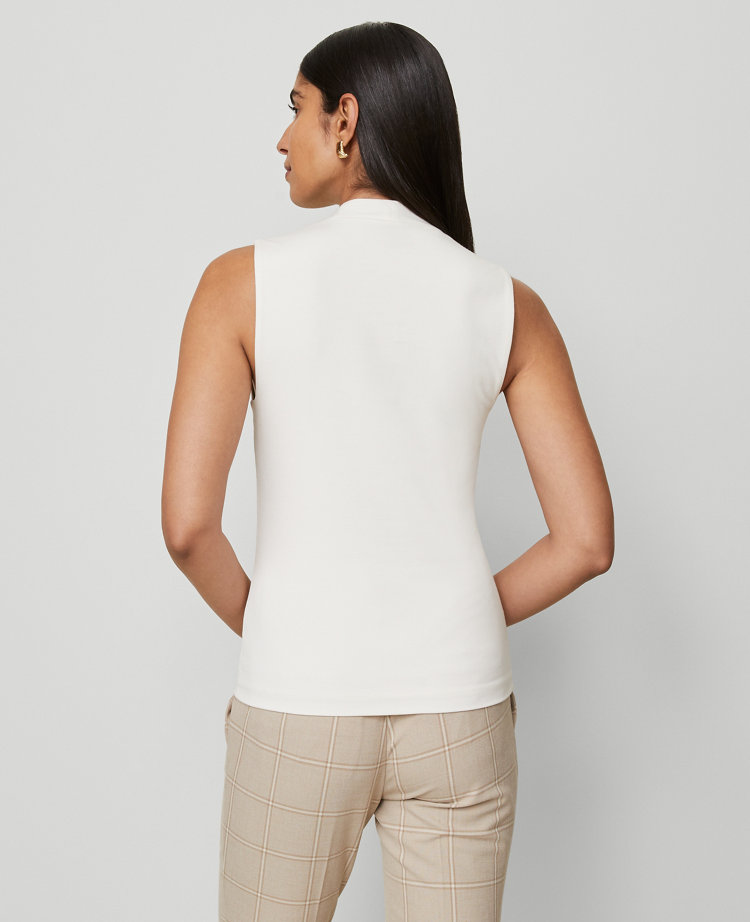 Sleeveless V-Neck Top