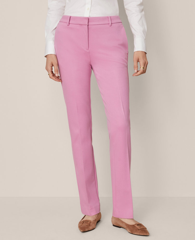 The Petite Sophia Straight Pant — Curvy Fit