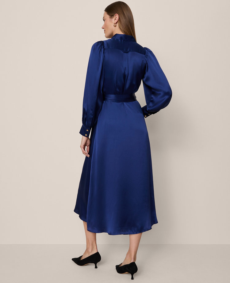 Studio Collection Silk Shirtdress