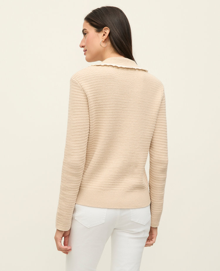 Scallop Collar Sweater