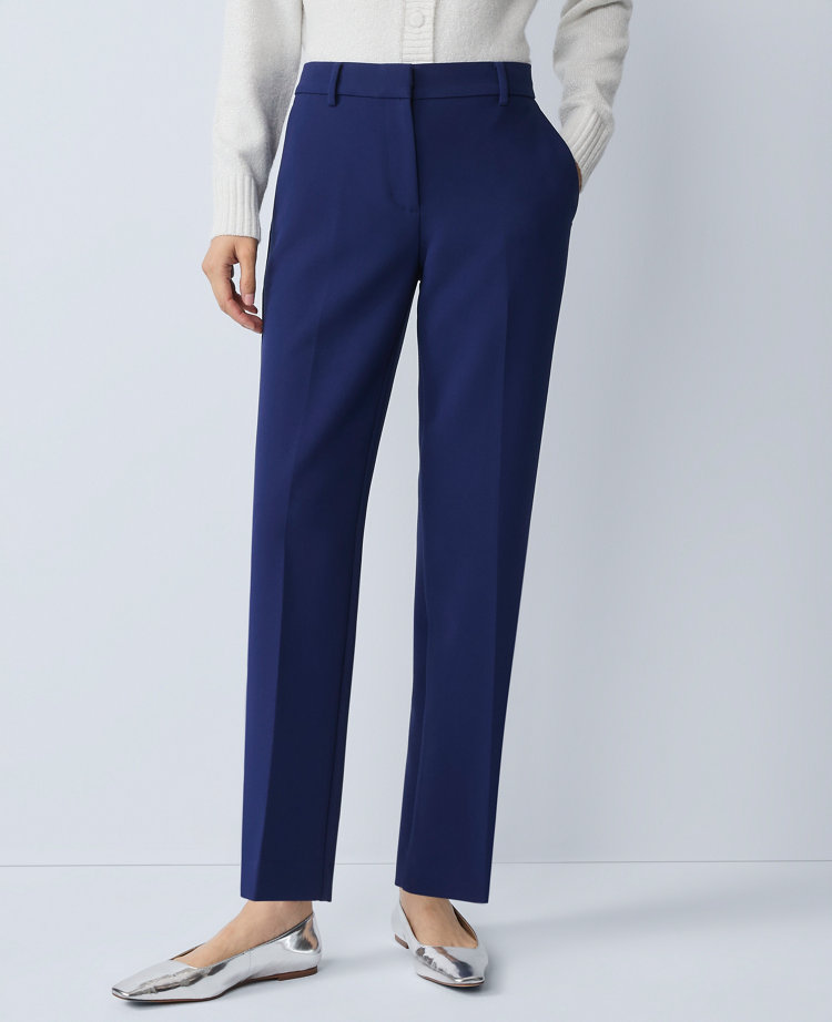 The Eva Ankle Pant in Doubleweave