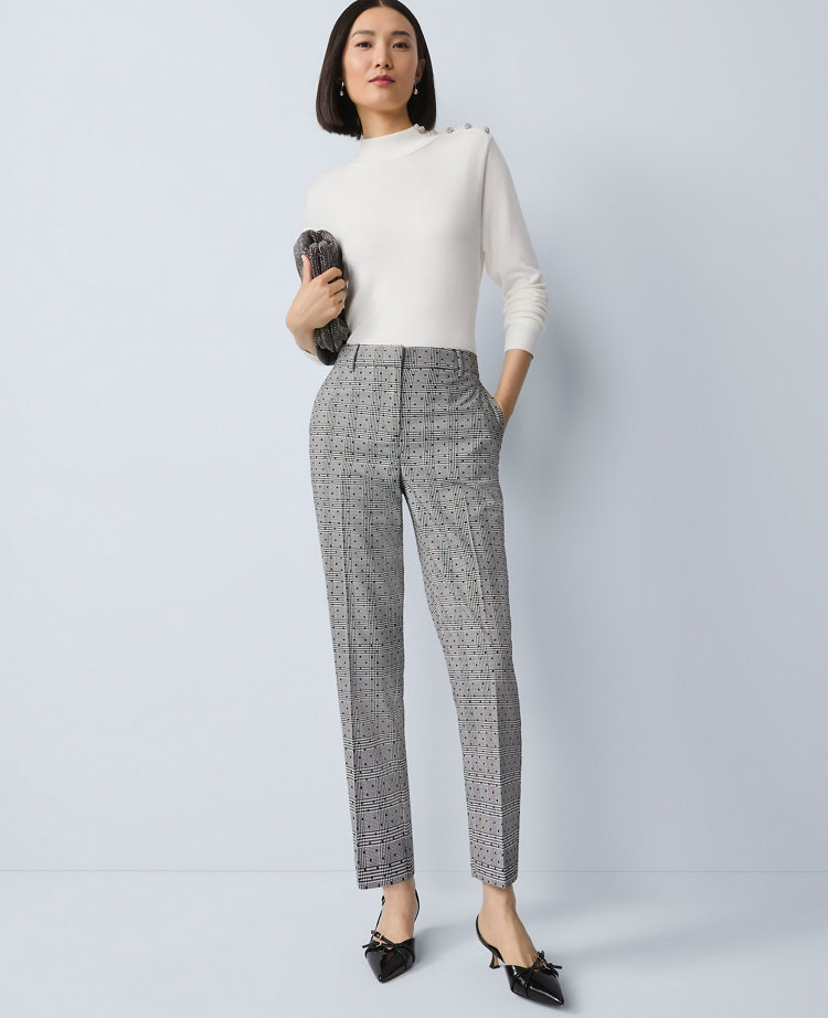The Eva Ankle Pant in Plaid