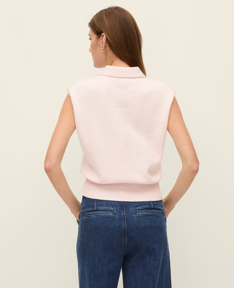 Weekend Collection Collared Sweater Vest