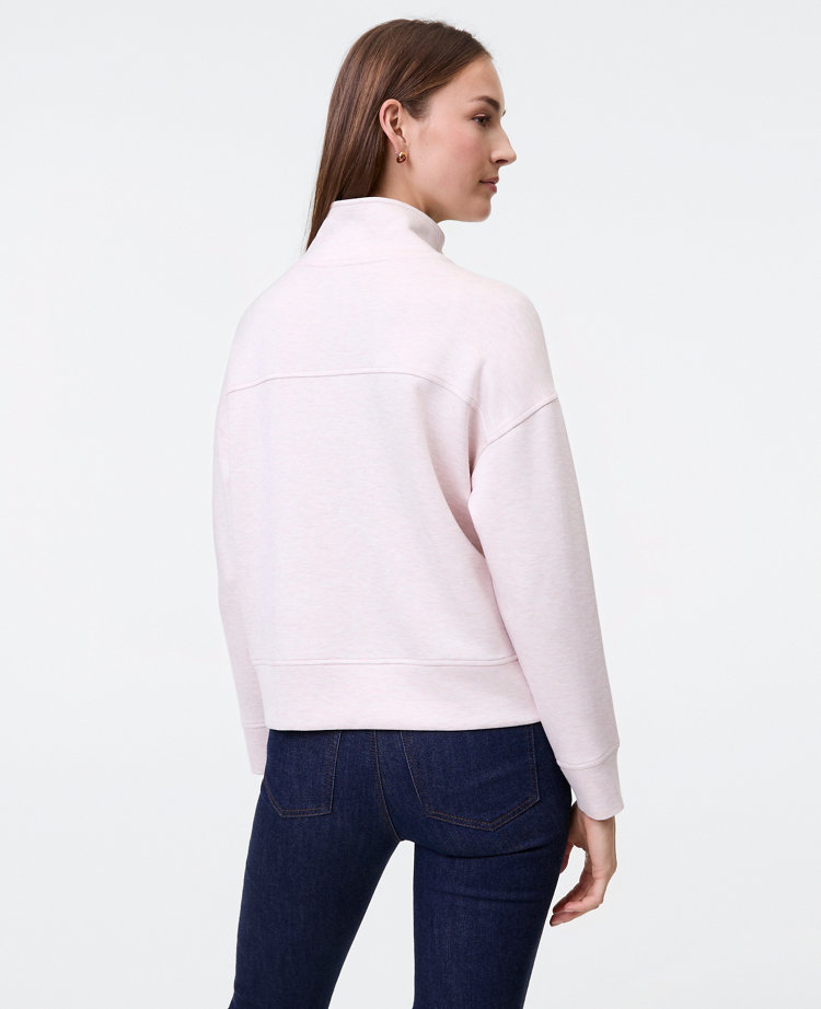 Weekend Collection Mock Neck Sweatshirt