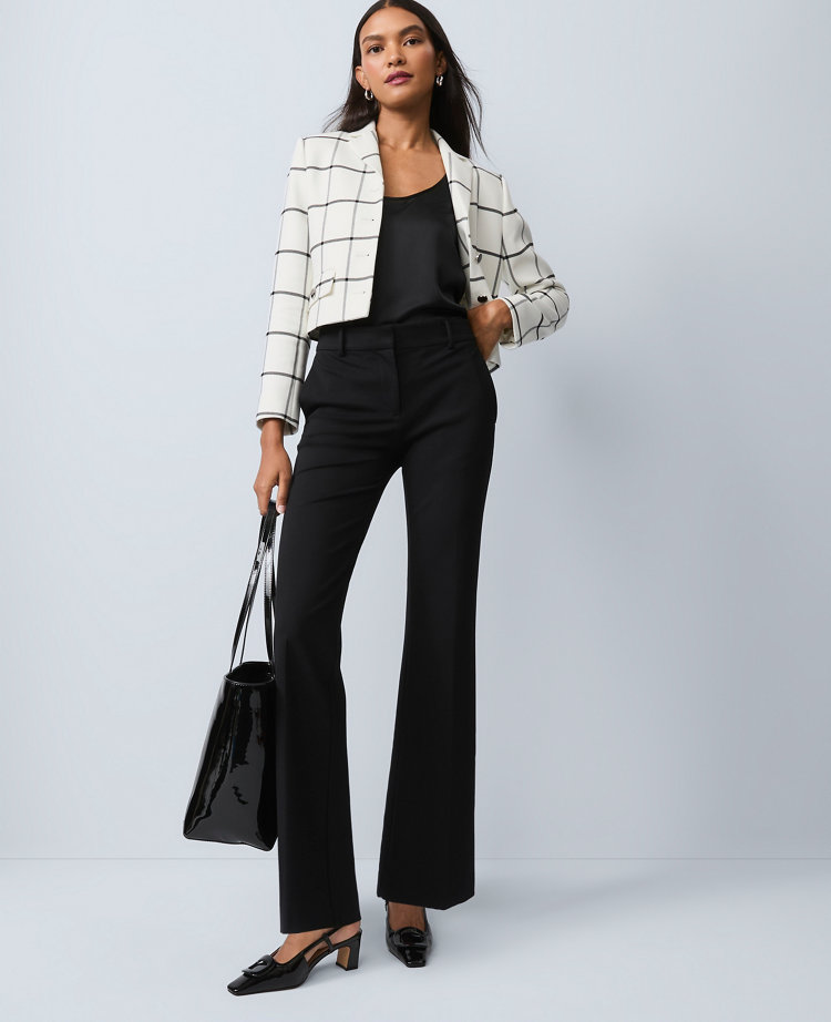 Ann Taylor The Jayne Trouser In Black
