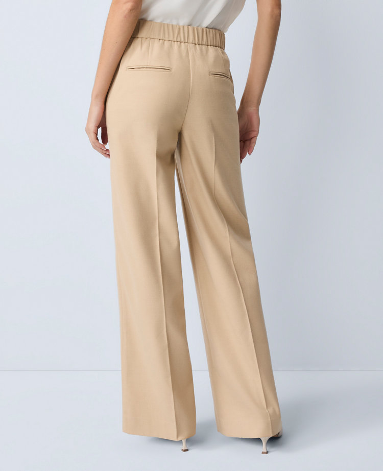 Ann Taylor The Everyday Wide-leg Pant In Neutral