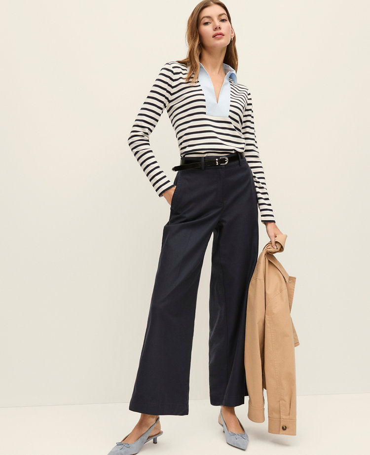 Weekend Collection Everyday Wide-Leg Ankle Pant
