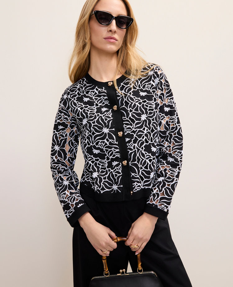 Mixed Media Cardigan