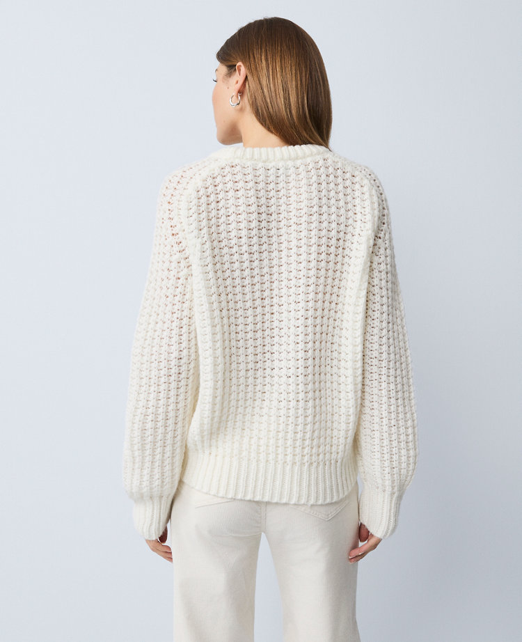 Petite Weekend Collection Cozy Crew Neck Sweater