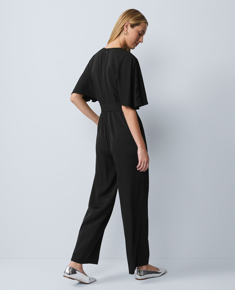 Belted Wide-Leg Jumpsuit