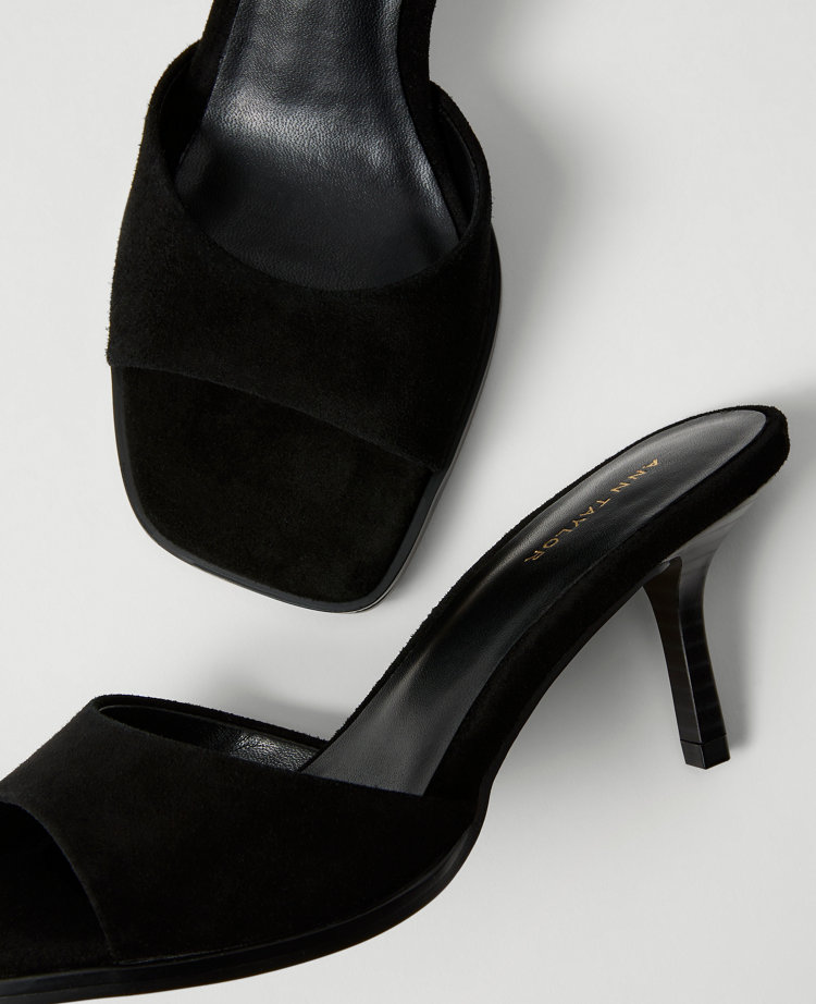 Suede Mule Sandal
