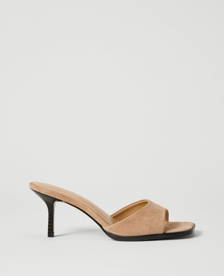Suede Mule
