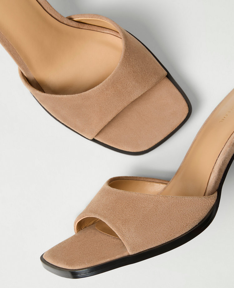 Suede Mule
