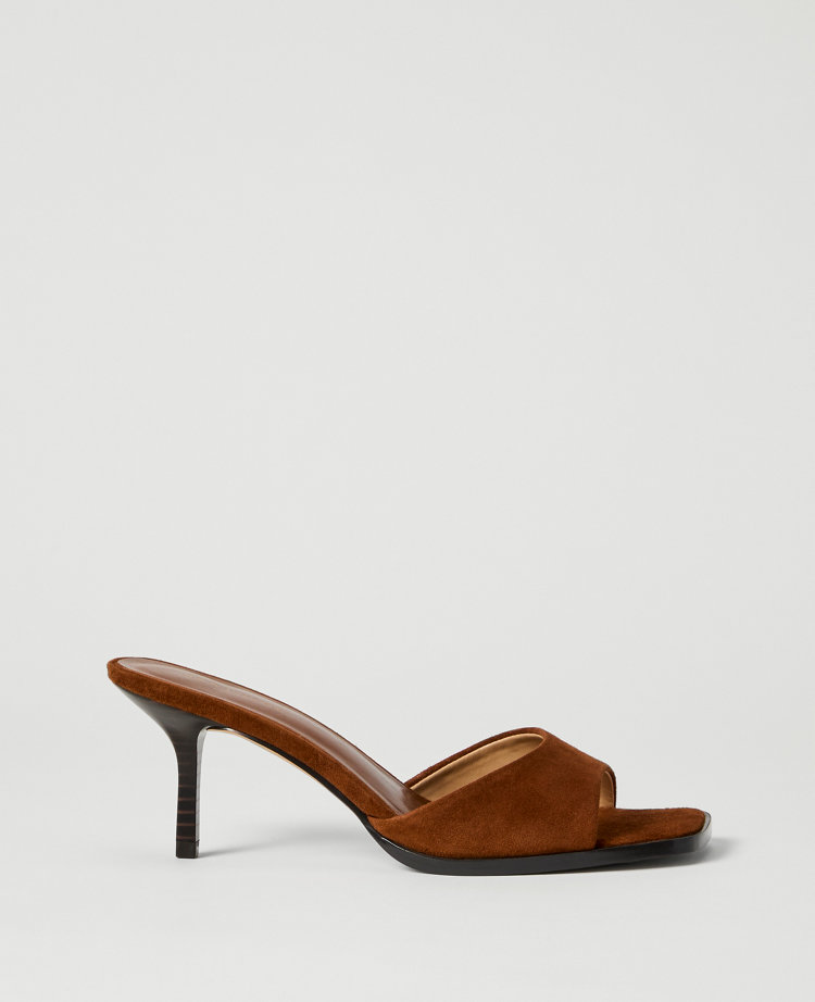 Suede Mule