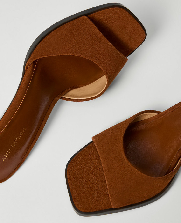 Suede Mule