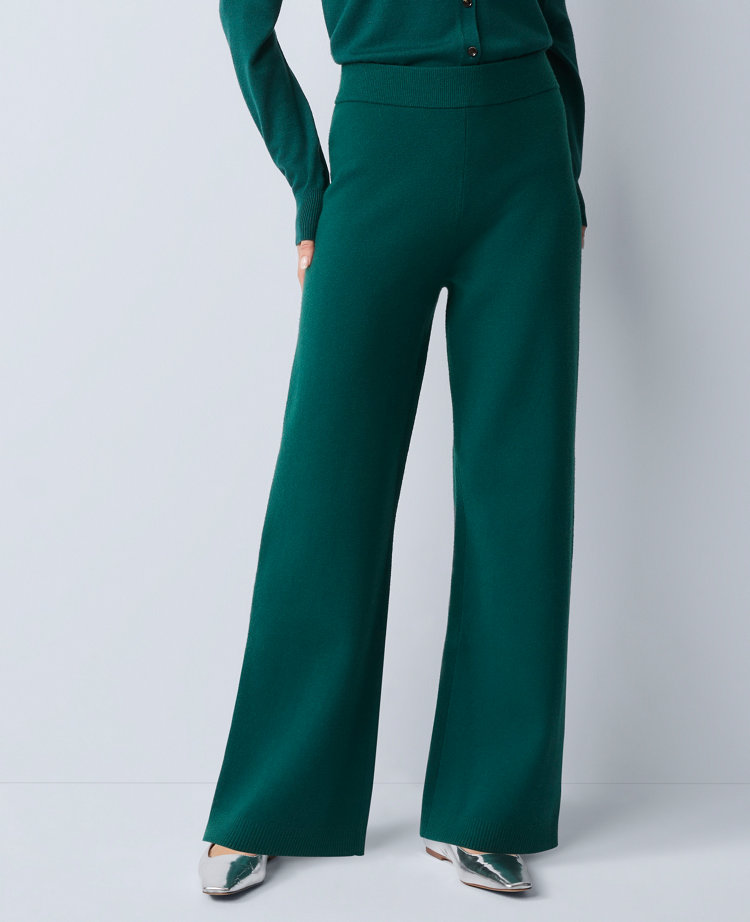 The Wide-Leg Sweater Pant