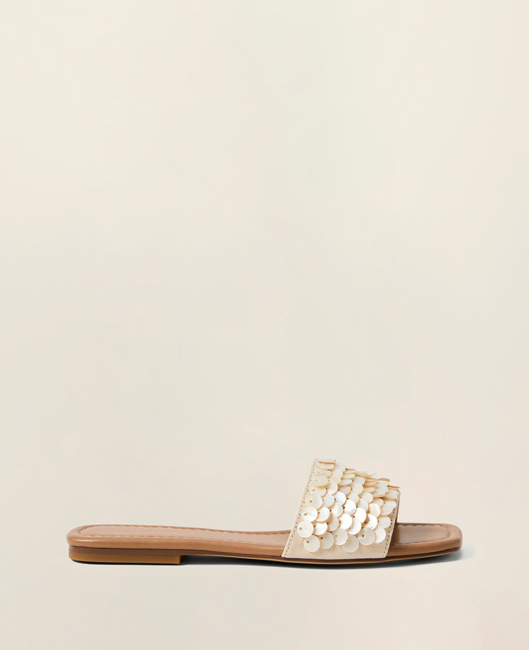 Embellished Slide Sandal