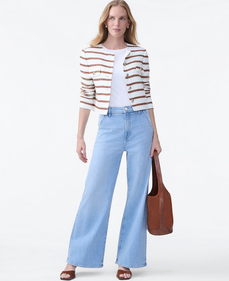 The Petite Denim Trouser