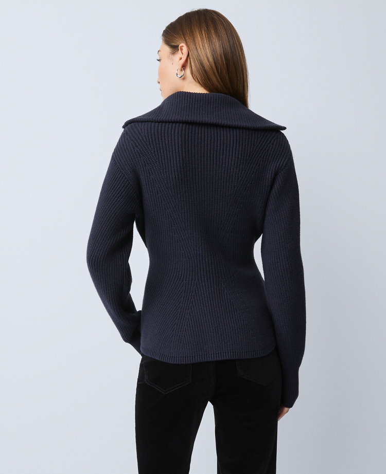Petite Weekend Collection Cable Sweater Jacket