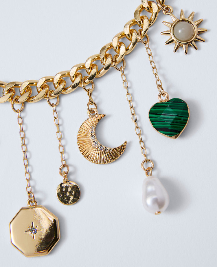 Charm Statement Necklace