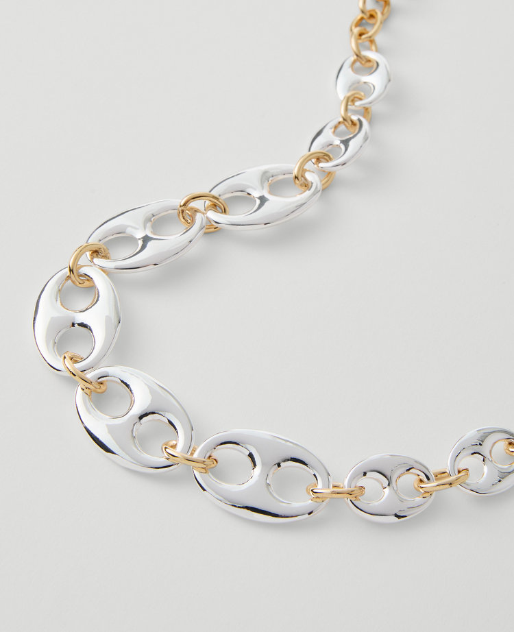 Oversized Chain Link Necklace