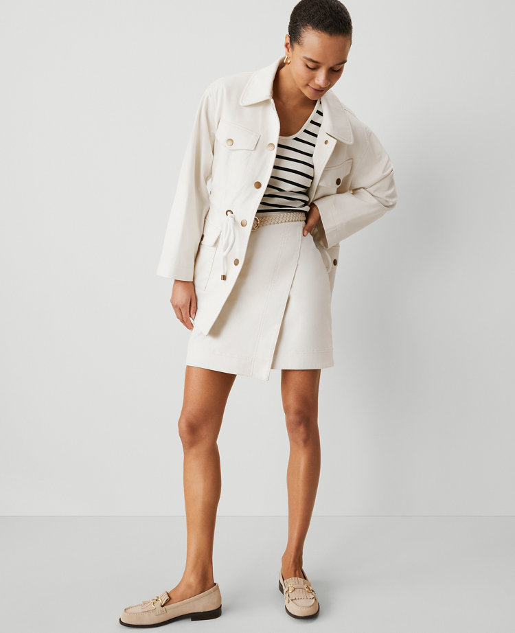Petite Weekend Collection Effortless Wrap Skirt