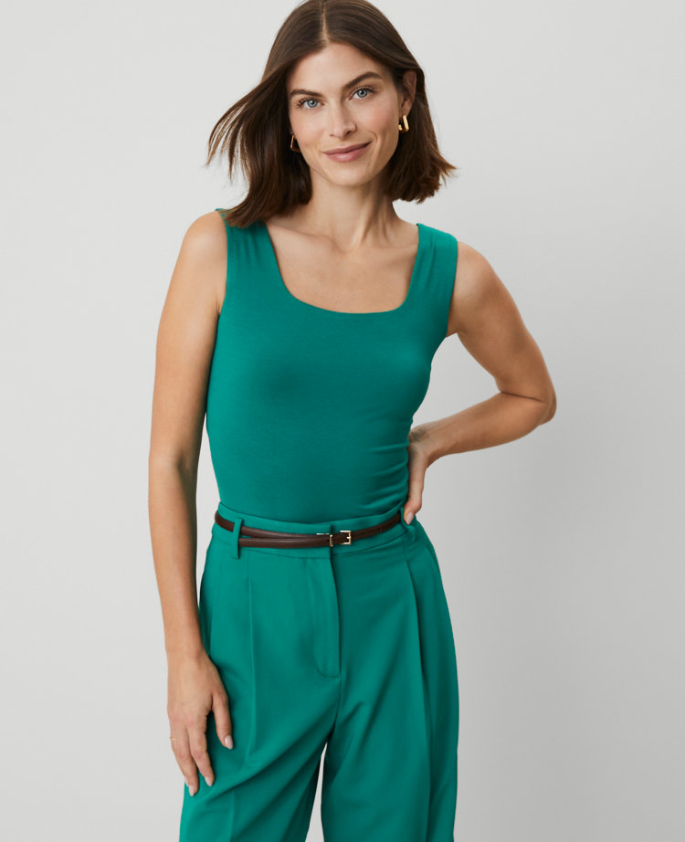 Petite Square Neck Tank Top carousel Product Image 1