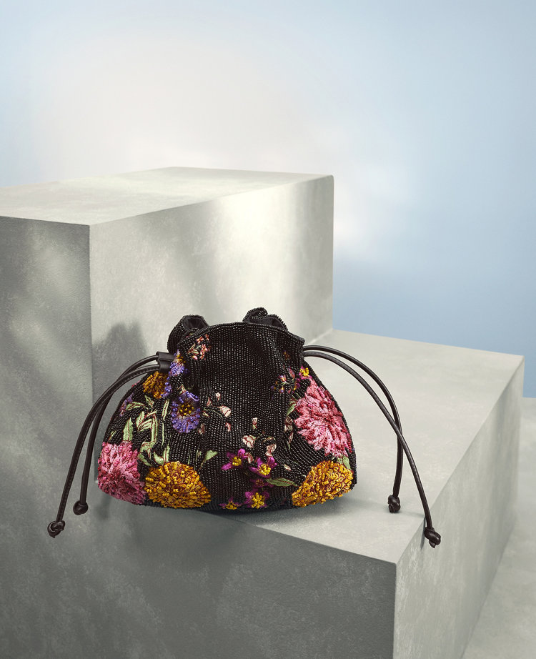 Beaded Clutch Bag