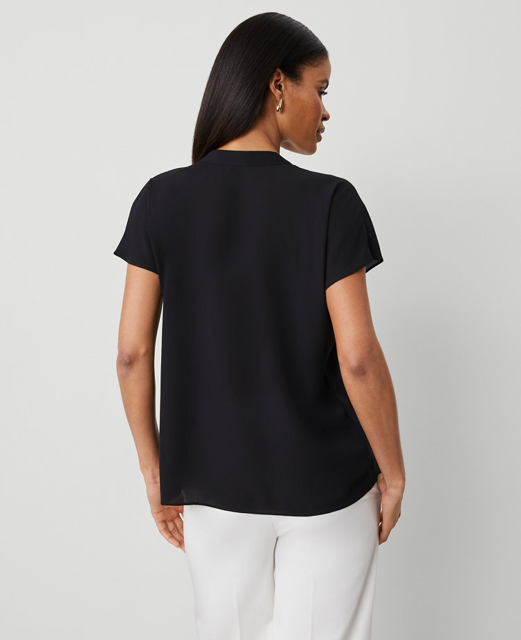 Split Neck Blouse