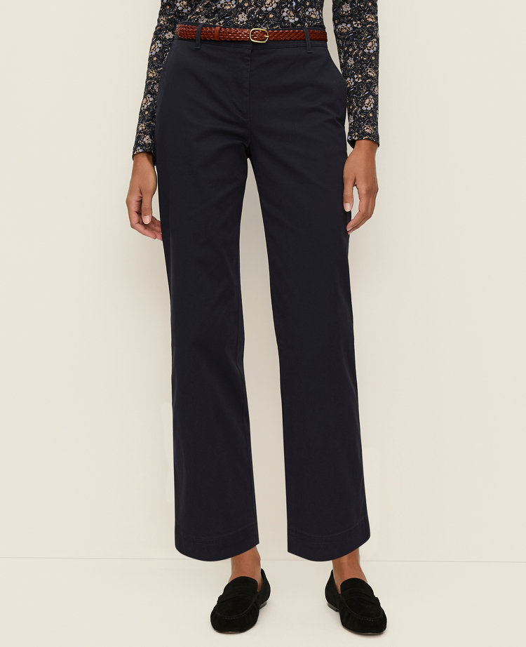 Ann Taylor Weekend Collection Belted Ankle Pant Women's