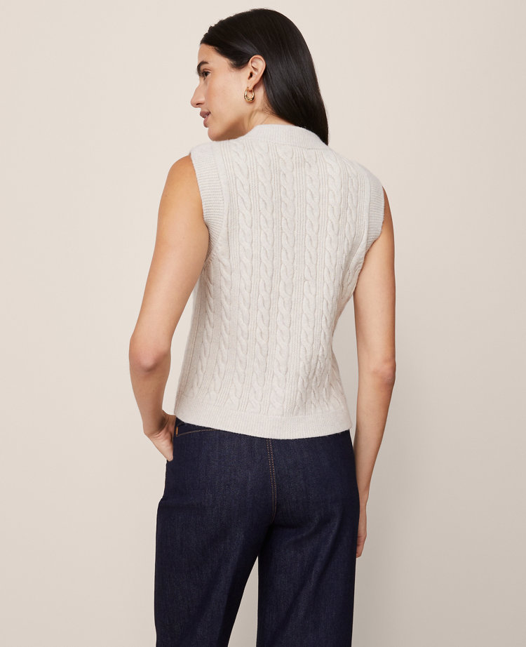 Cable Sweater Vest