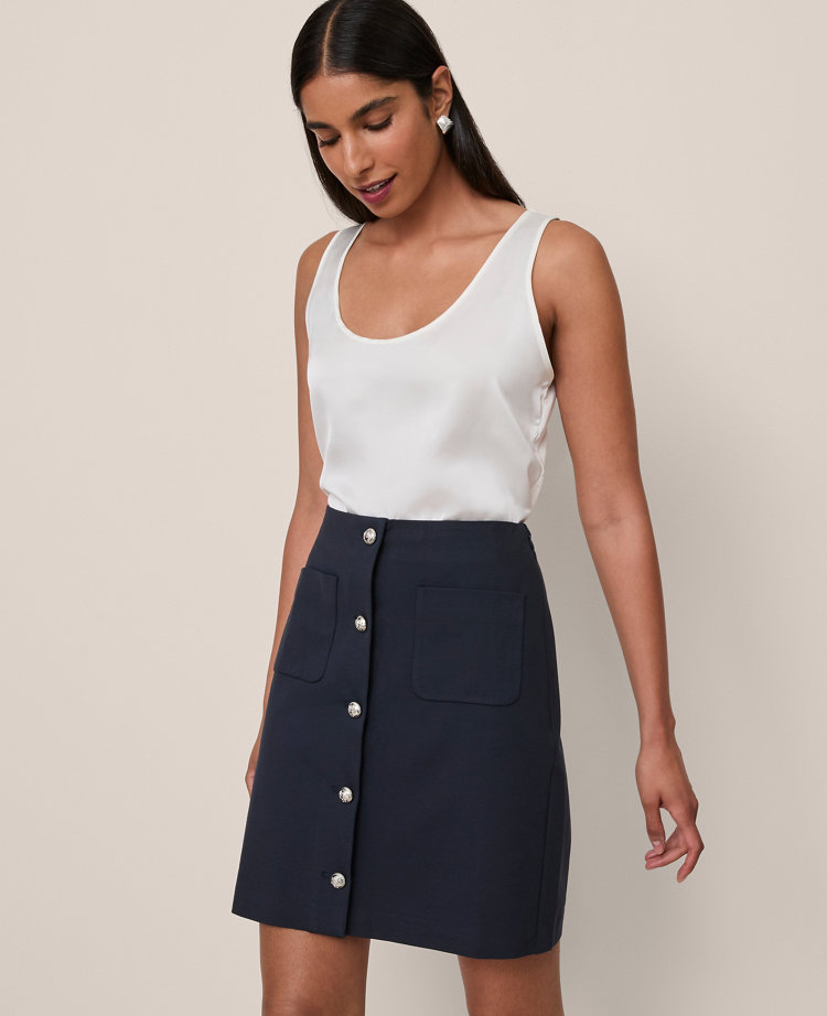 The Pocket Skirt in Ponte
