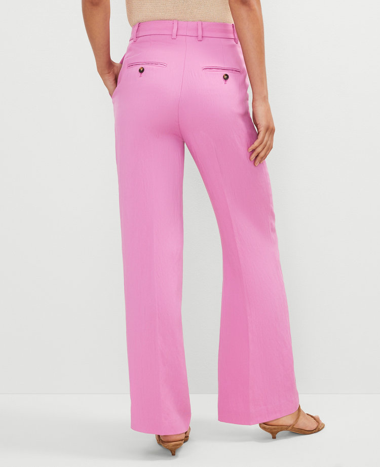 The Petite Straight Trouser Pant in Twill