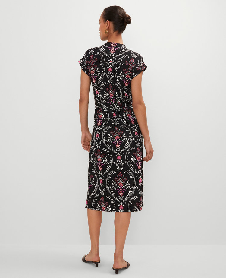 Floral Belted Shirtdress
