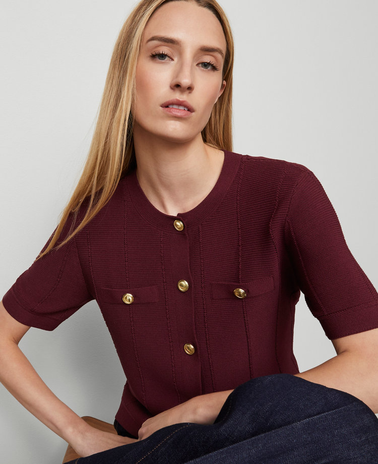 Textured Stitch Cardigan