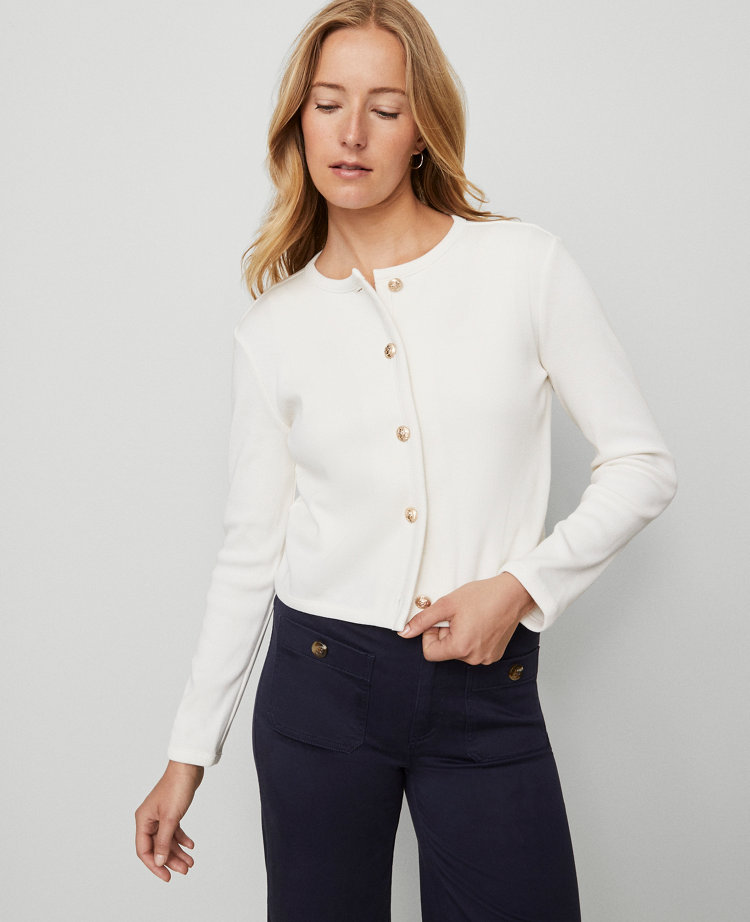 Petite Weekend Collection Knit Jacket