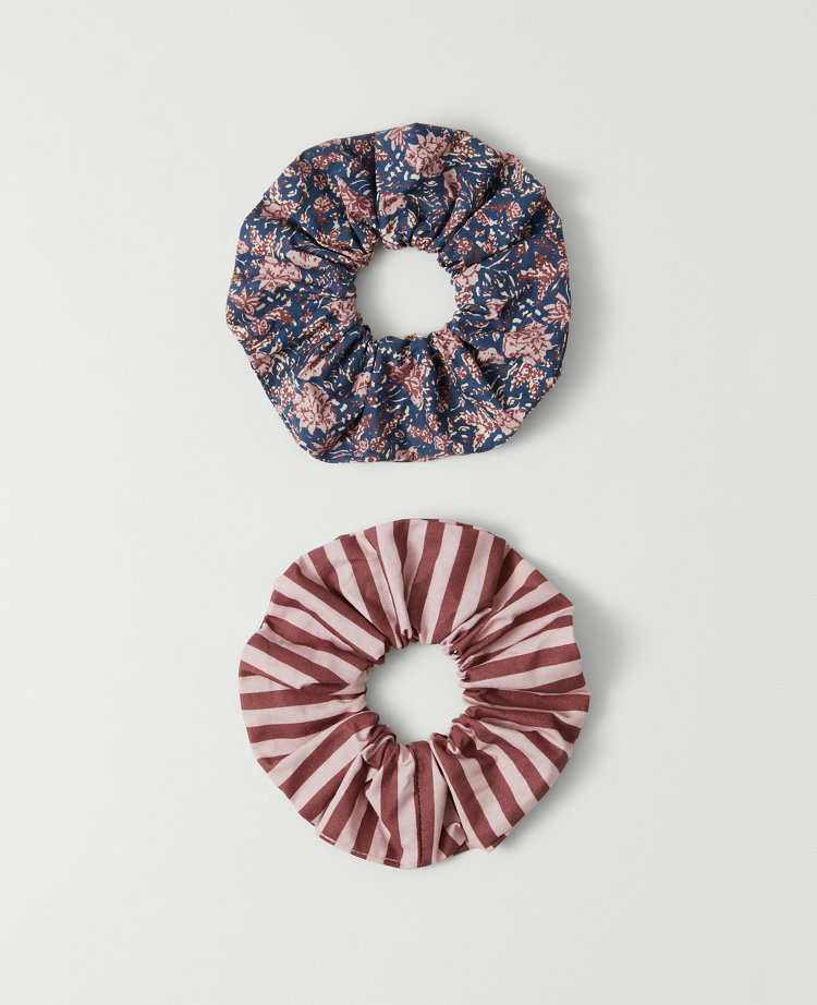 Weekend Collection Floral Scrunchie Set
