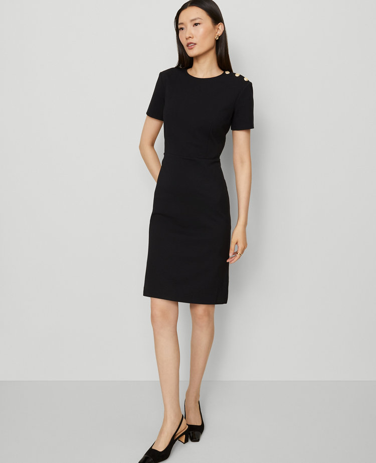 Ponte Sheath Dress