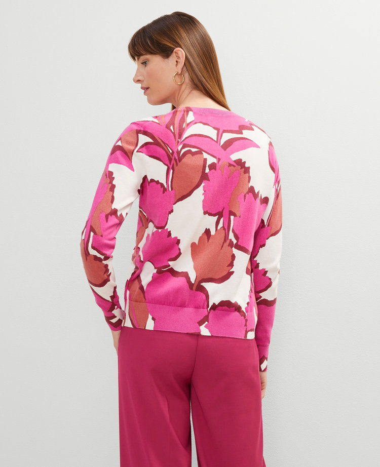 Petite Floral Ann Cardigan