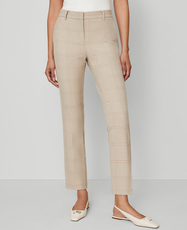 The Eva Ankle Pant in Plaid