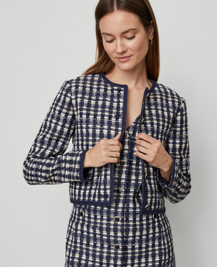 Tweed Patch Pocket Jacket