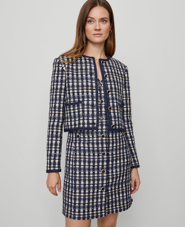 Tweed Patch Pocket Jacket