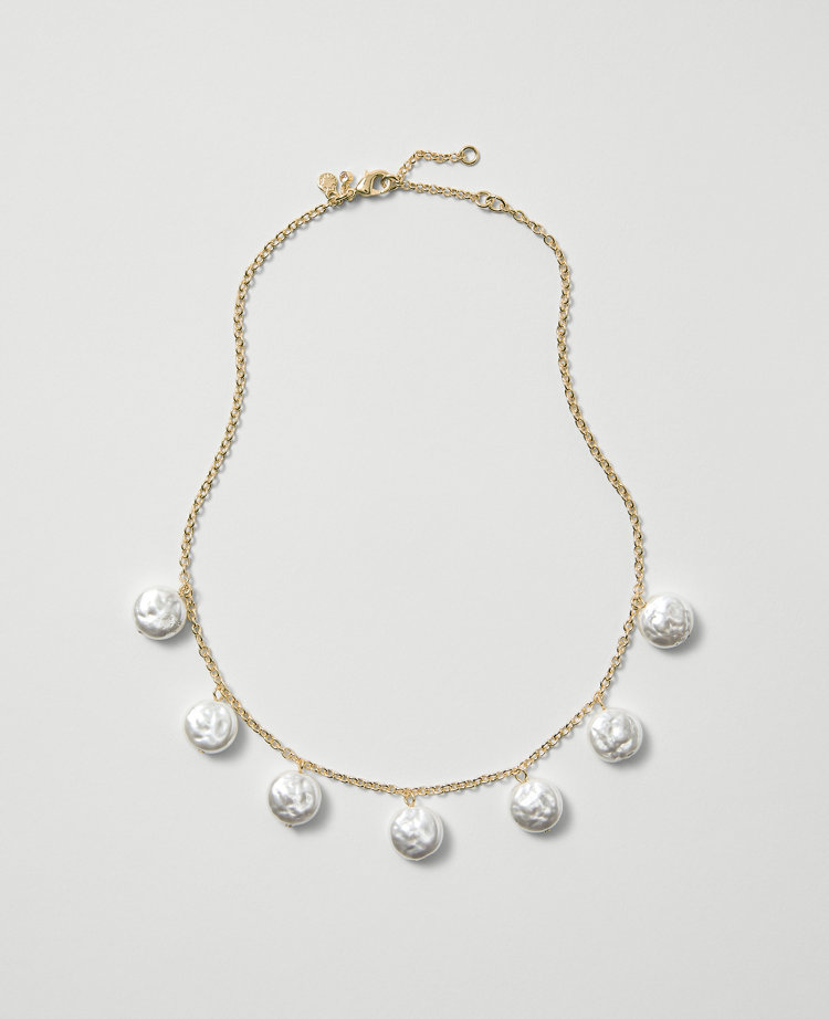 Pearlized Statement Necklace