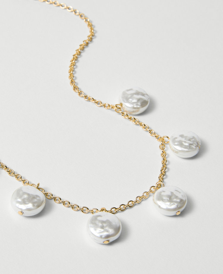 Pearlized Statement Necklace