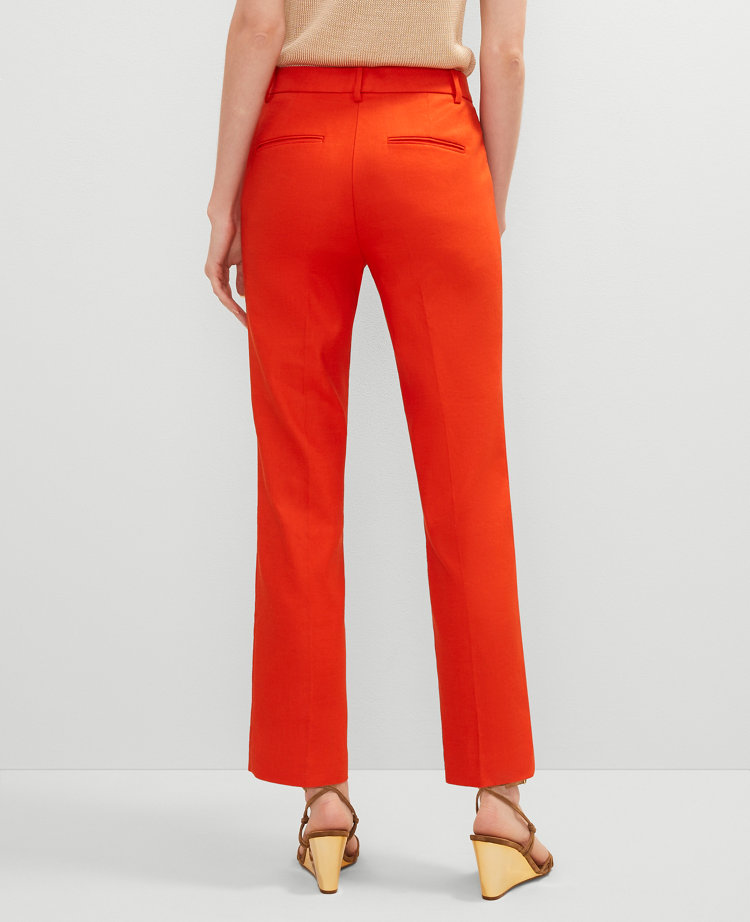 The Eva Ankle Pant in Linen Blend - Curvy Fit