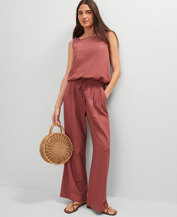 Petite Weekend Collection Bubble Hem Top